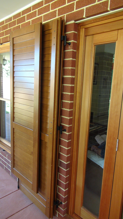 Wooden Window Shutters Details Australia